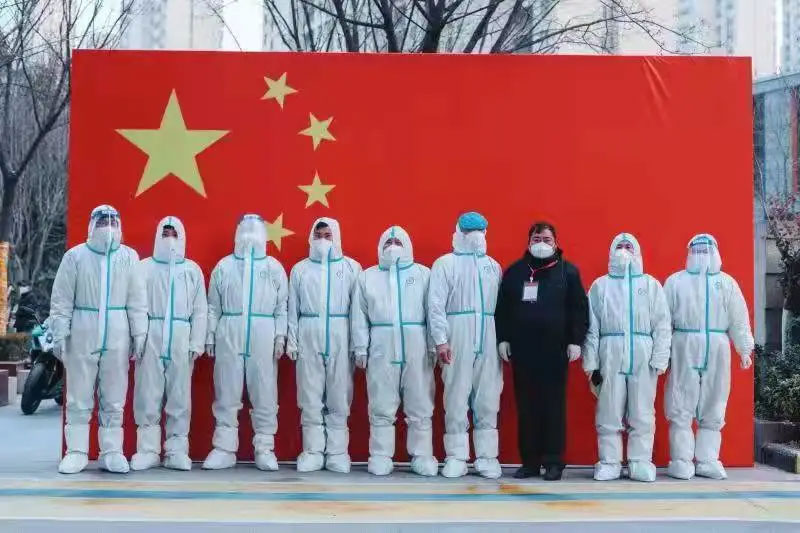 抗疫 | 上海藍天南飛鴻項目部積極參與志愿服務(wù)助力西安疫情防控